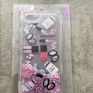 Transparent Glitter Phone Case